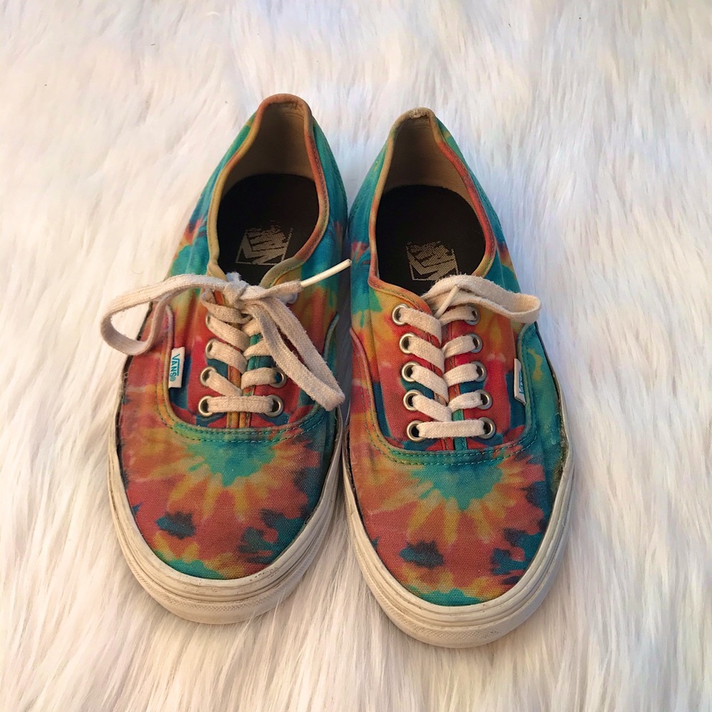 Vans tie dye authentics